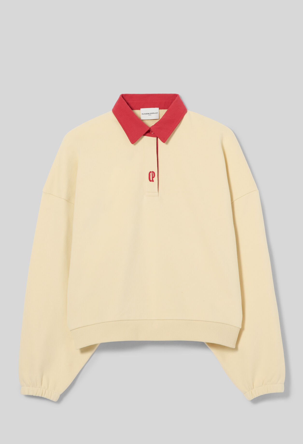 Oversized cotton sweatshirt