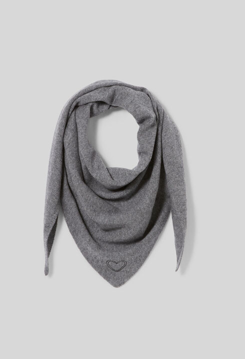 Wool and cashmere scarf