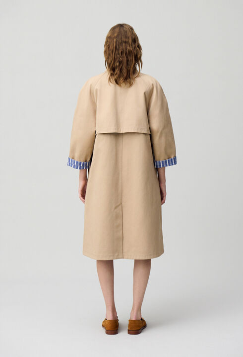 Straight mid-length trench