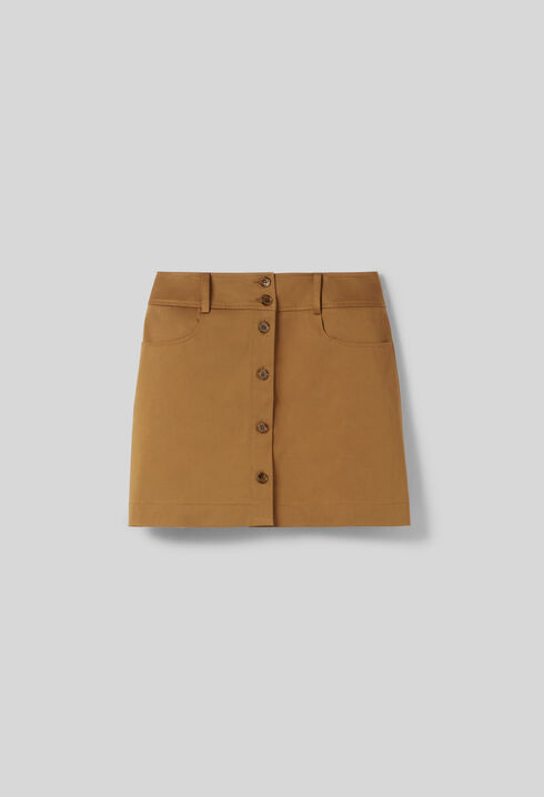 Short Skirt with Buttons