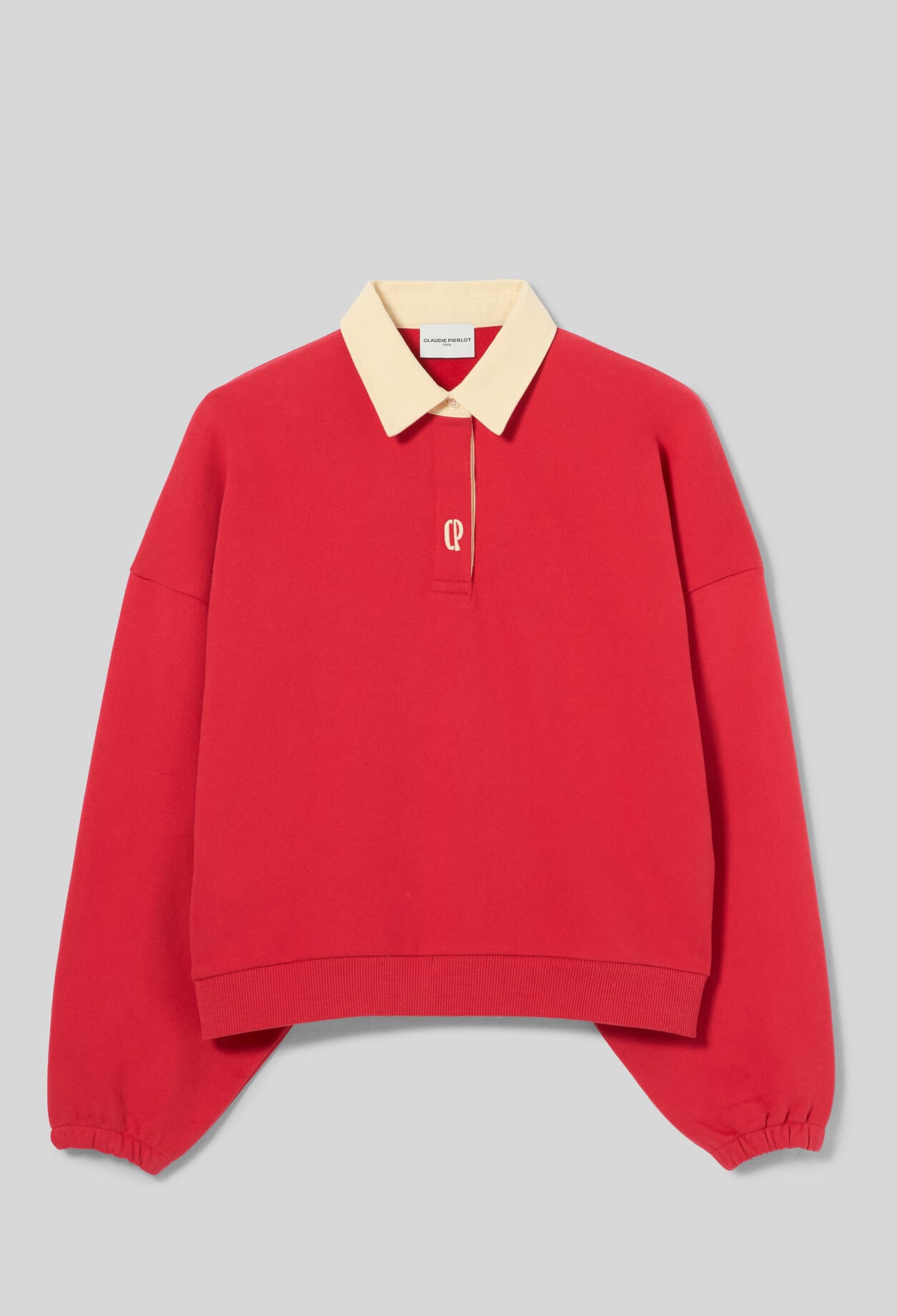 Oversized cotton sweatshirt
