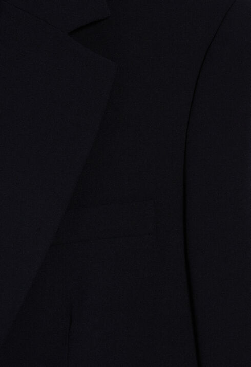 Navy oversized suit jacket