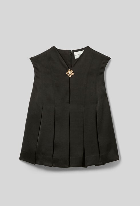 Flowy sleeveless top