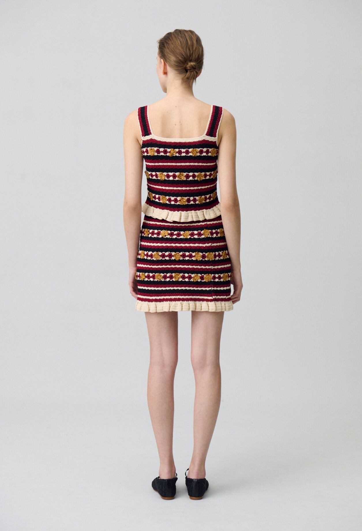 Crochet Mini Skirt
