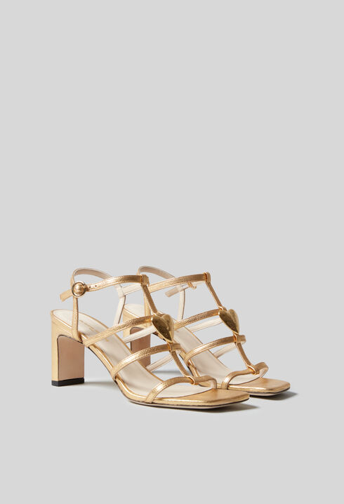 Leather Heeled Sandals