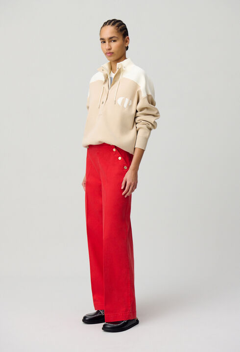 Pascale buttoned jeans