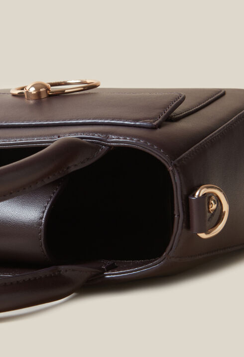 Anouck smooth leather chain bag