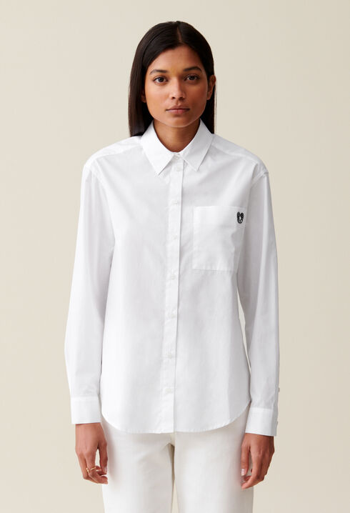 White Toto Jean shirt