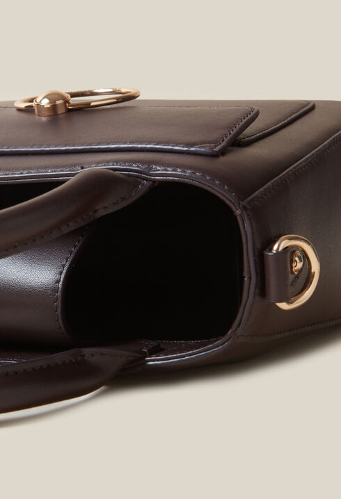 Anouck smooth leather chain bag