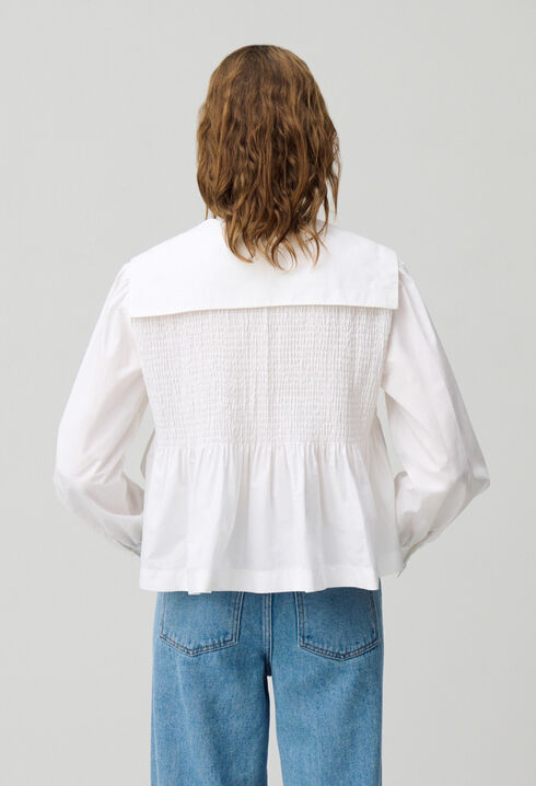 Ruffled blouse