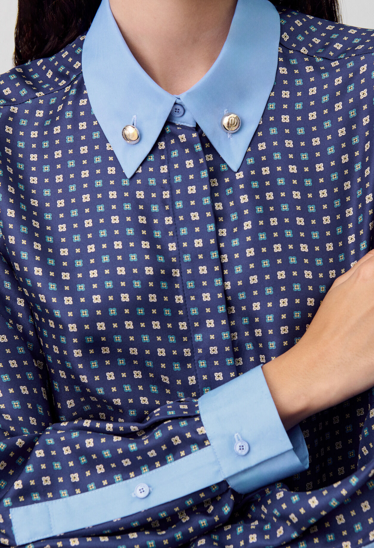 Silk Printed Shirt