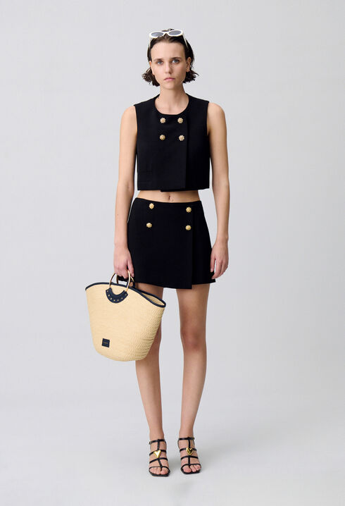 Sleeveless Top Blazer