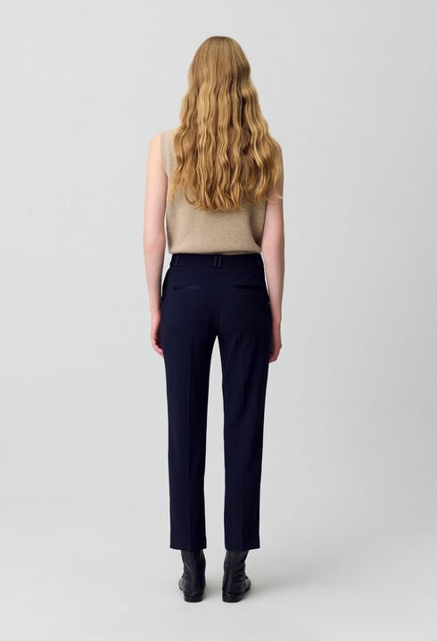 Plain tailored trousers 