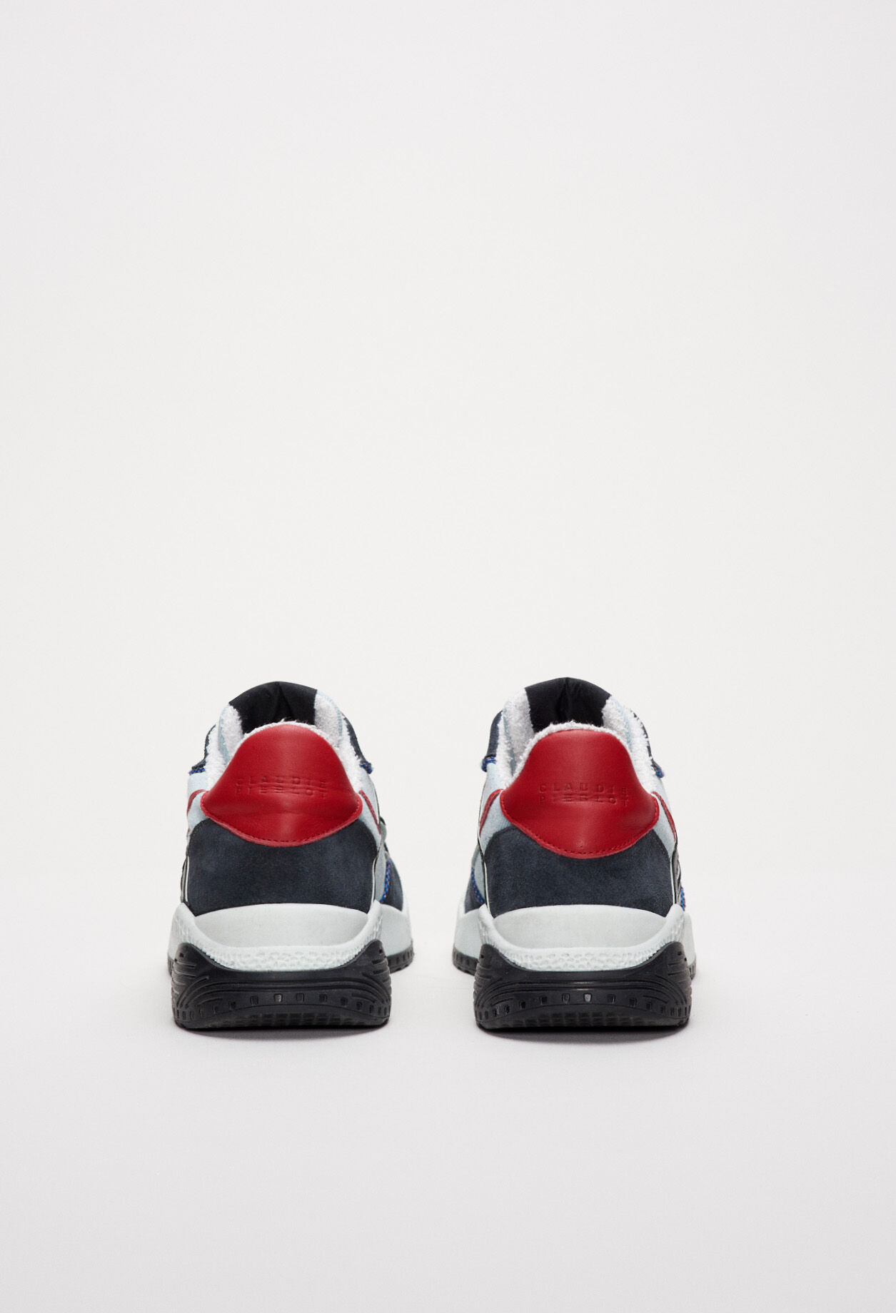 Laced trainers