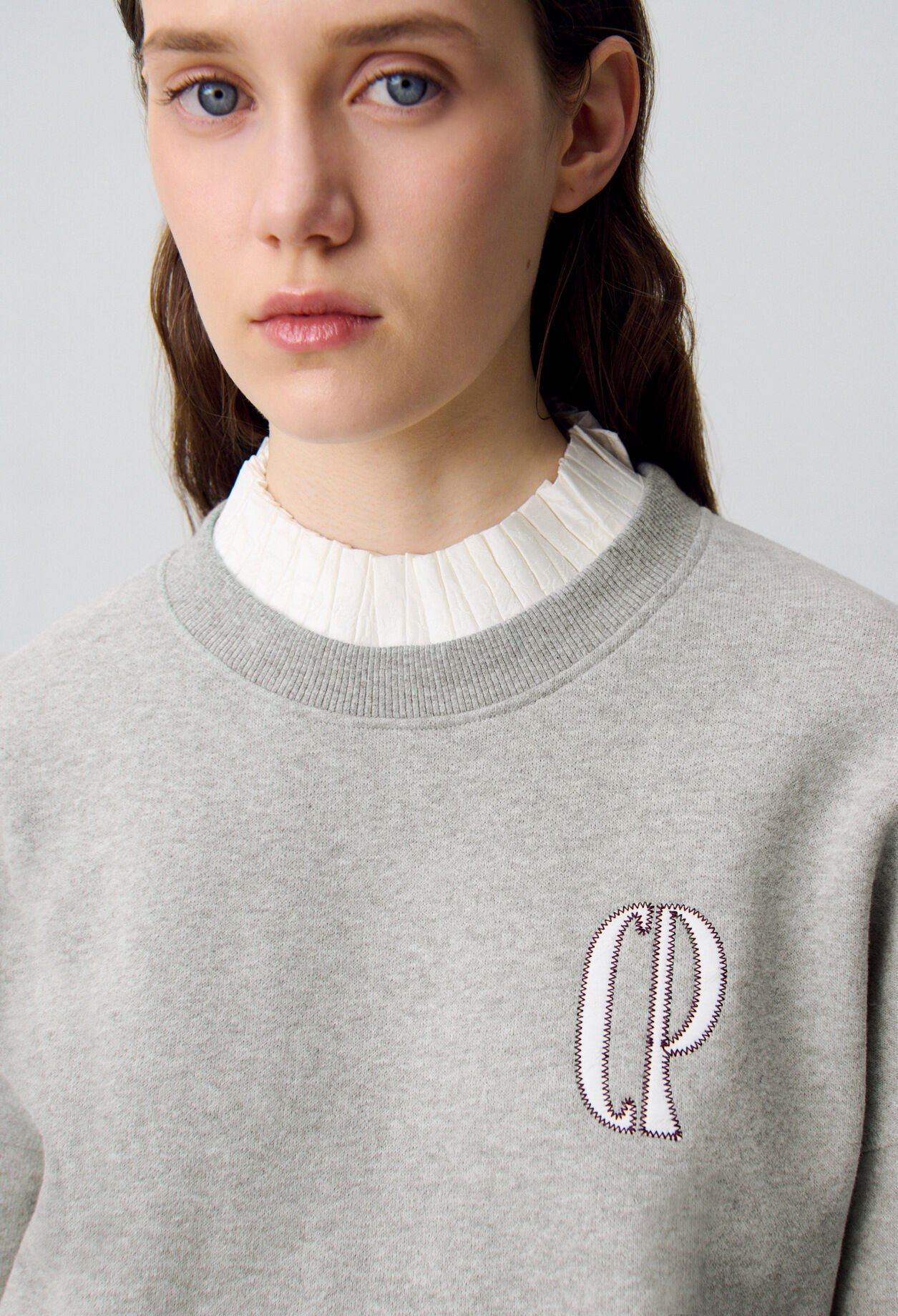 Victorian Collar Sweatshirt