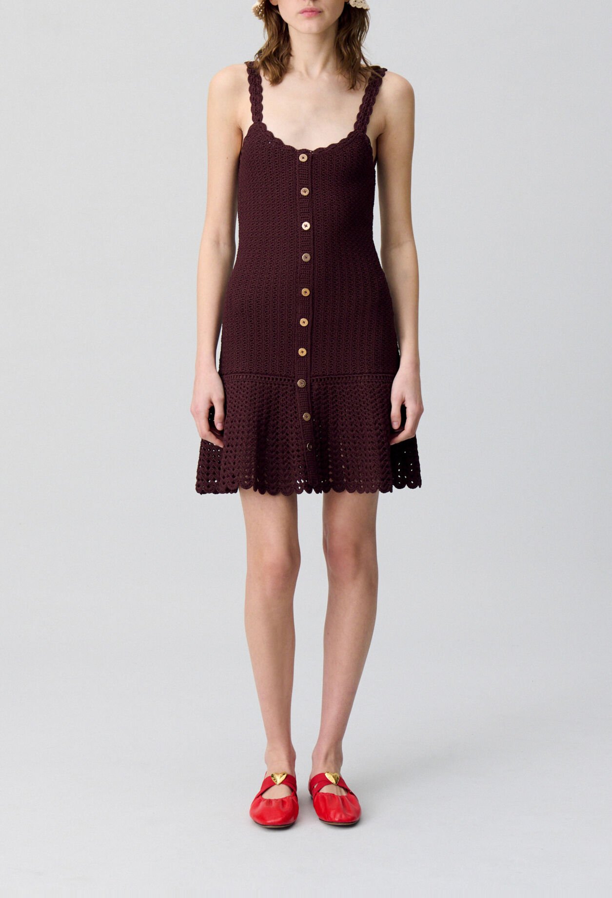Crochet Mini Dress