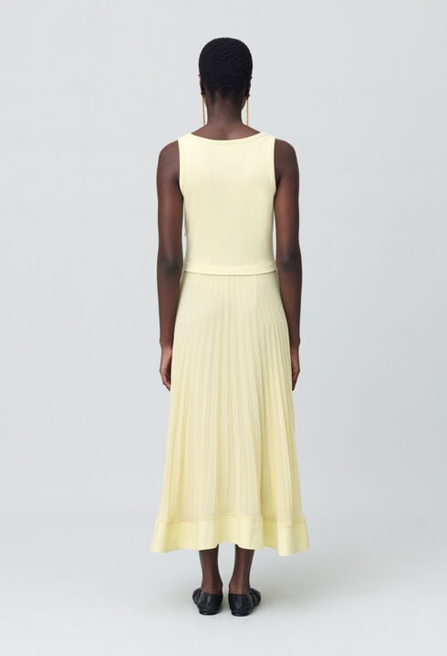 Illusion effect maxi dress