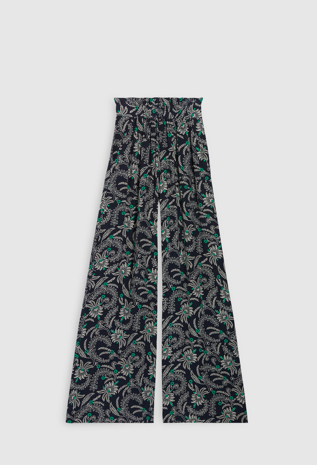 Printed trousers