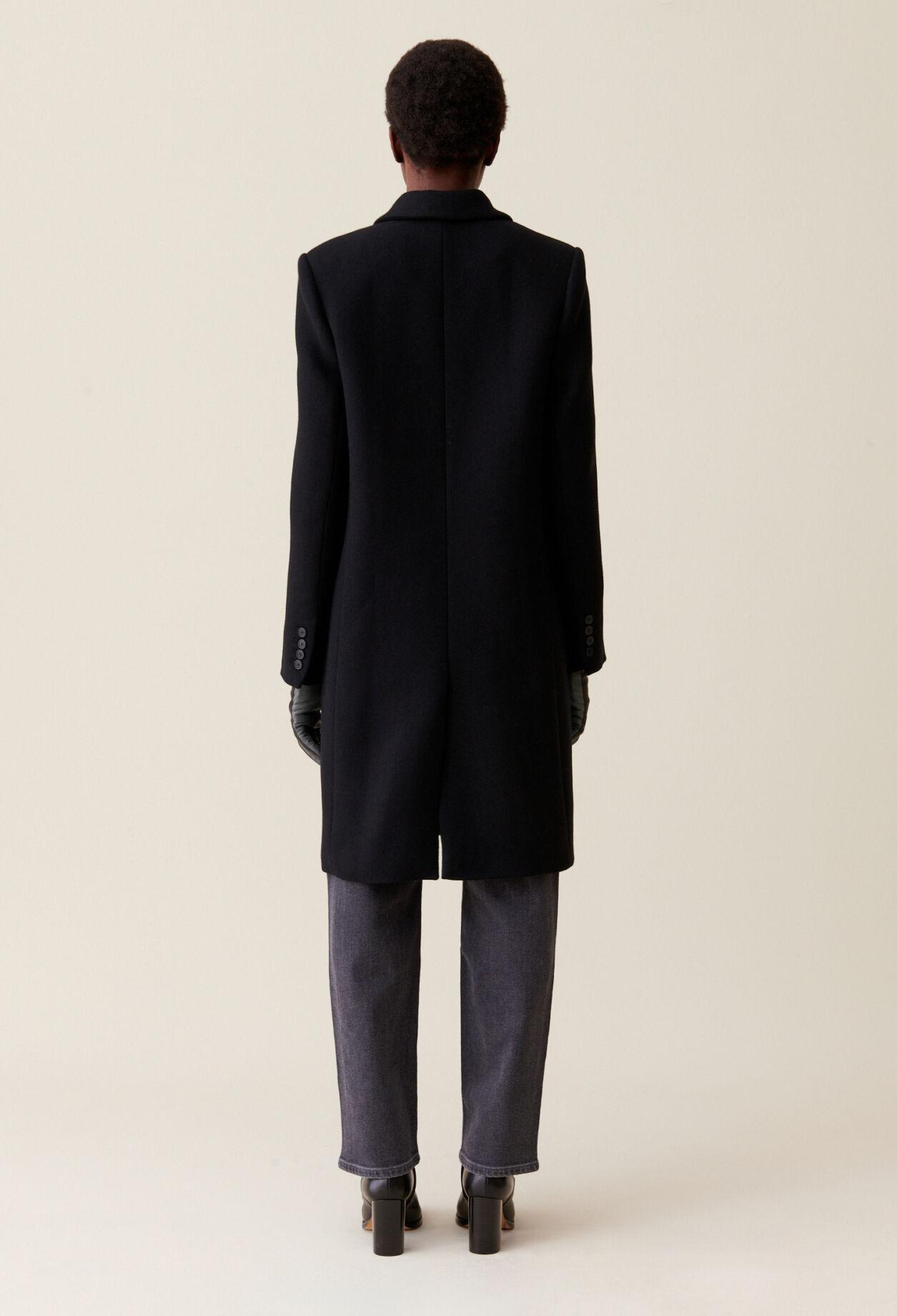 3/4 Length Straight Coat