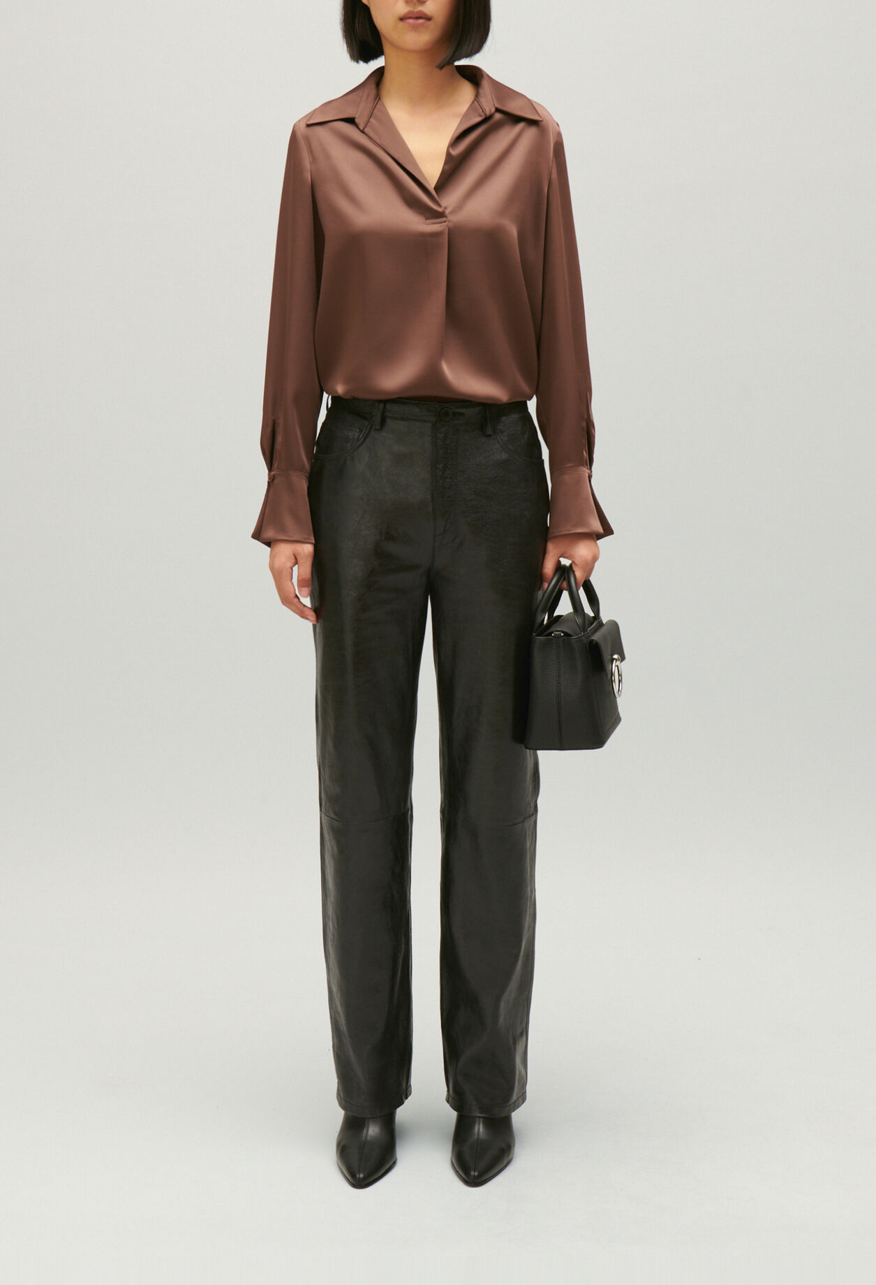 Floaty pleated blouse
