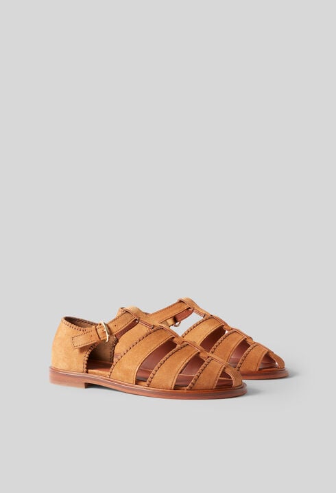 Leather sandals
