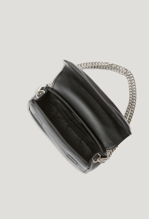 Angelina black quilted leather bag