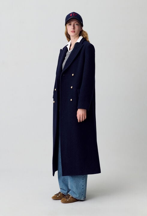 Long tailored coat