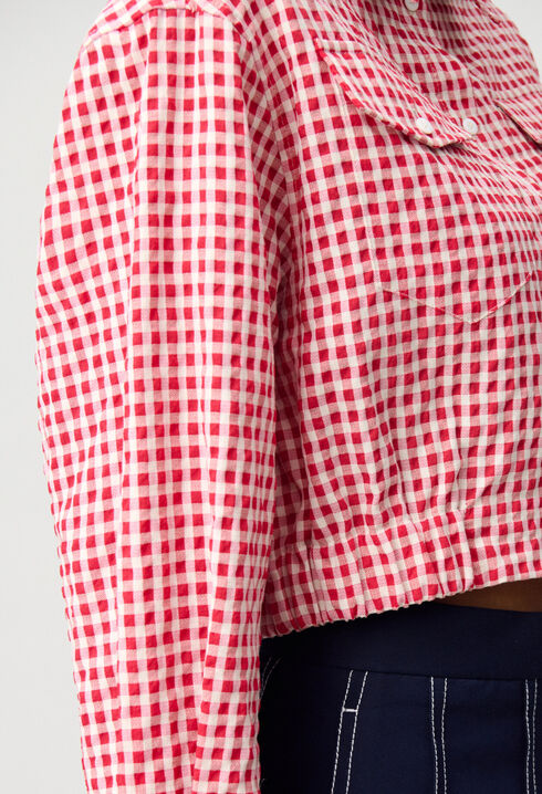 Gingham Check Shirt