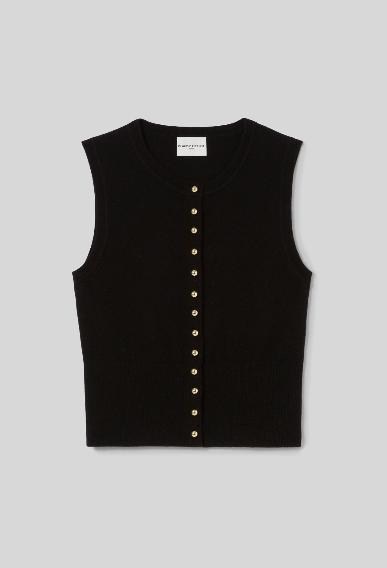 Button-Up Knitted Top