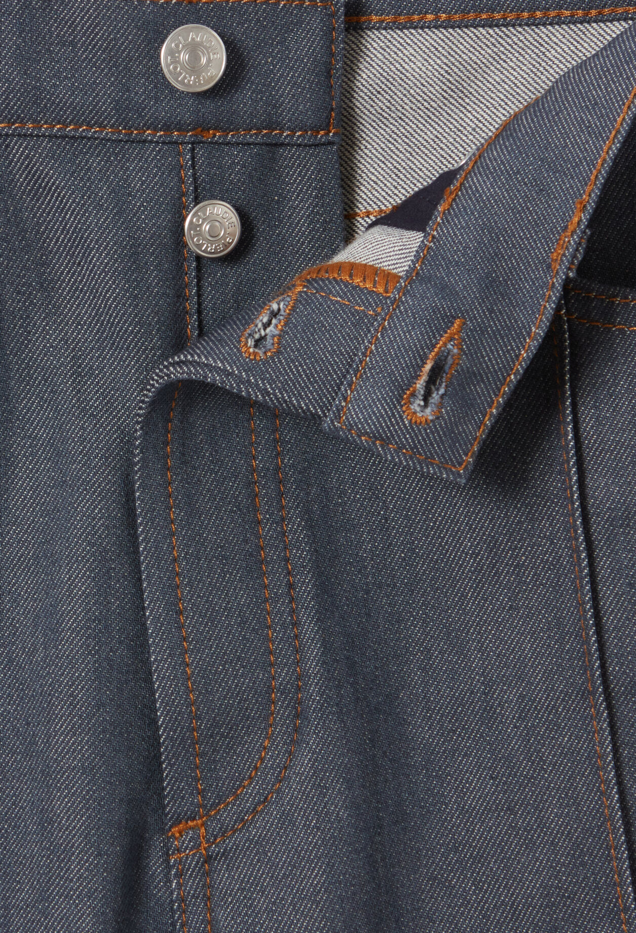 Claude high-waist straight jeans