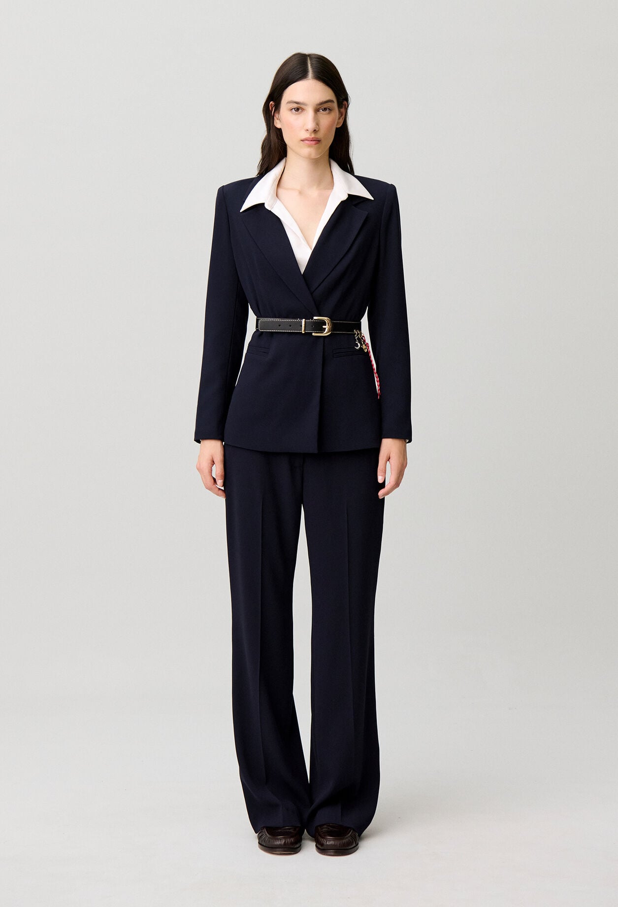 Double-breasted tailored jacket