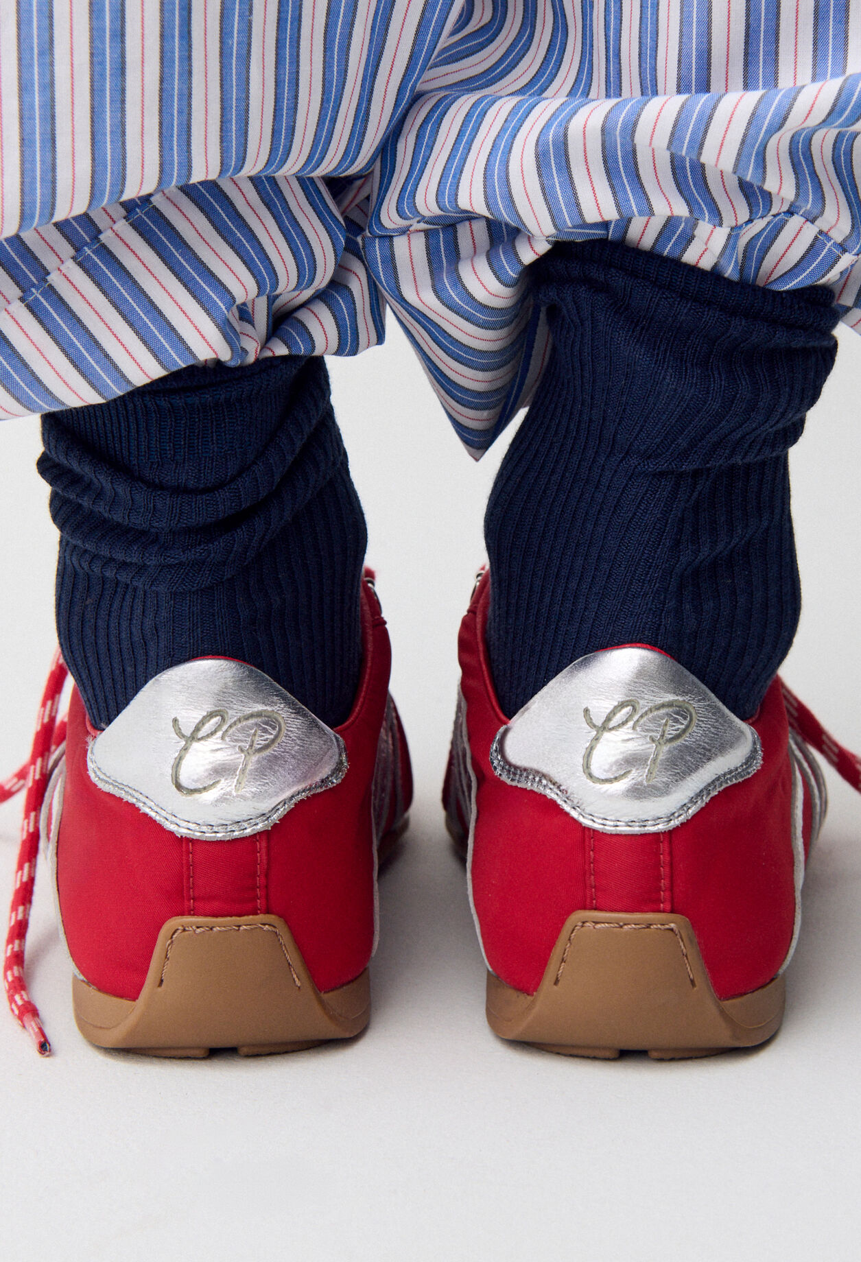 Red Poppy Swing Trainers