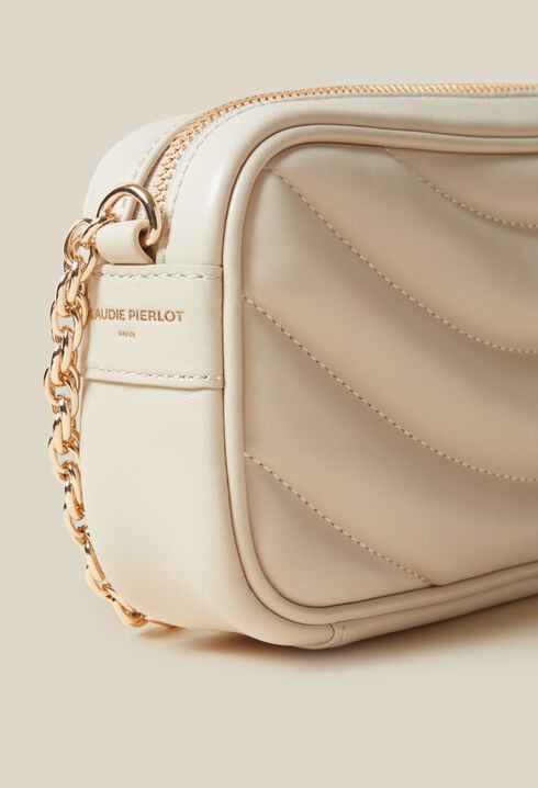 Matte Leather Quilted Alba Bag