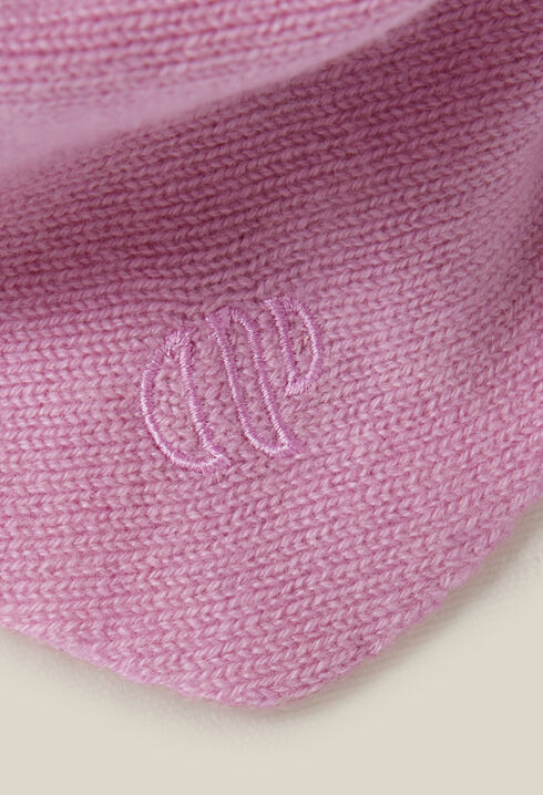 Cashmere knit scarf