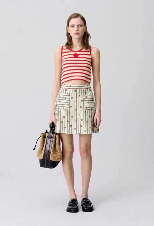 A-line Mini Skirt