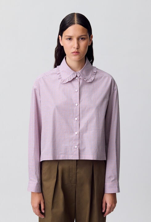 Checked Poplin Shirt
