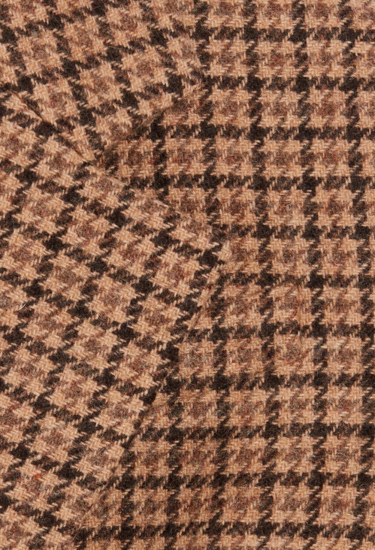 Checked velvet jacket