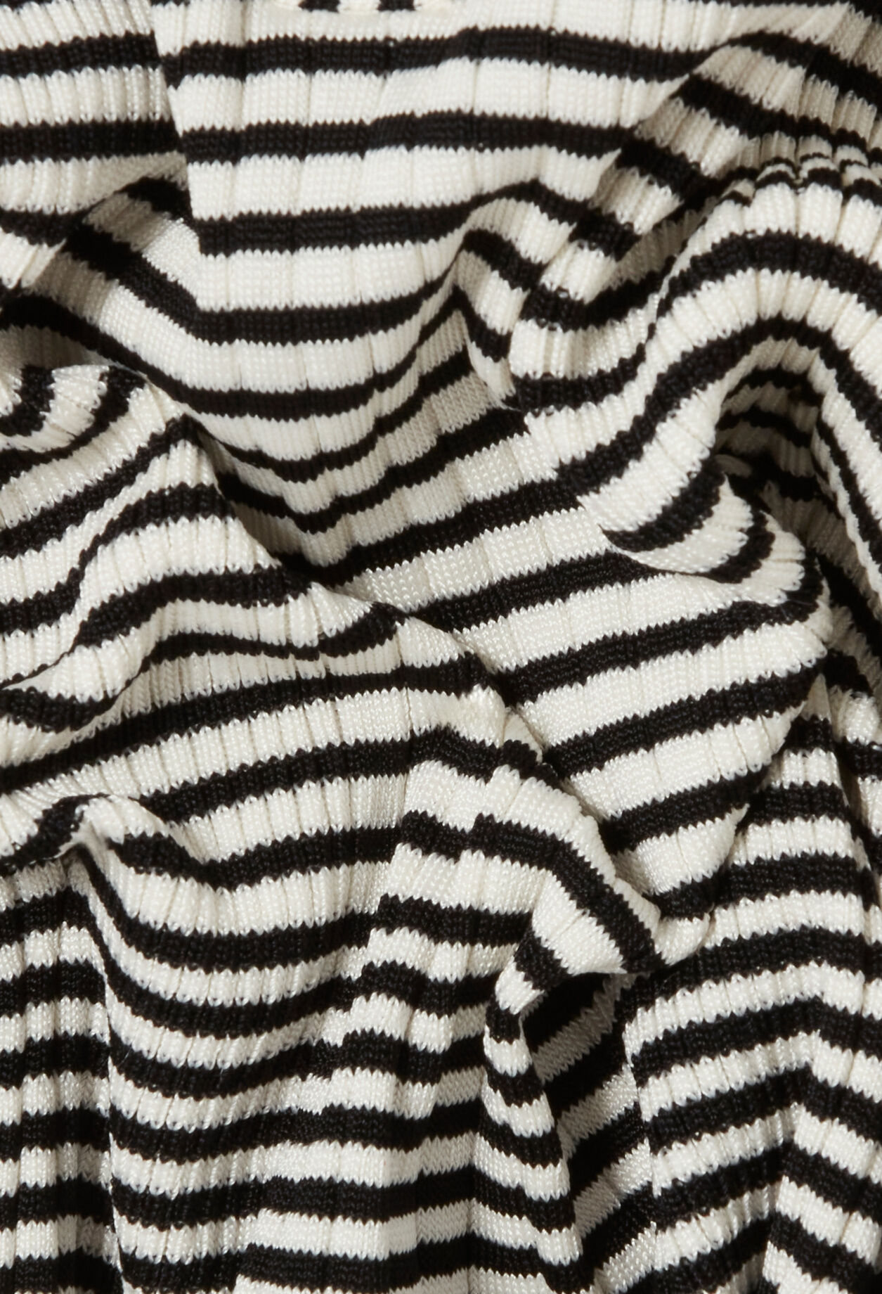 Striped long-sleeved top