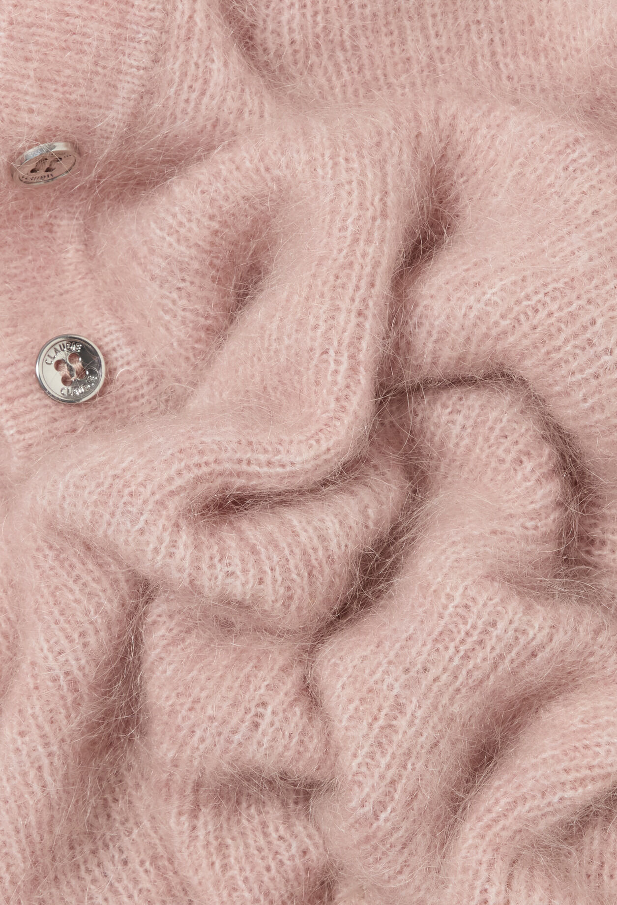 Relaxed fluffy knit jumper