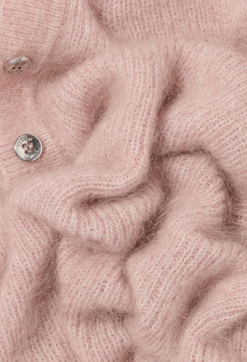 Relaxed fluffy knit jumper