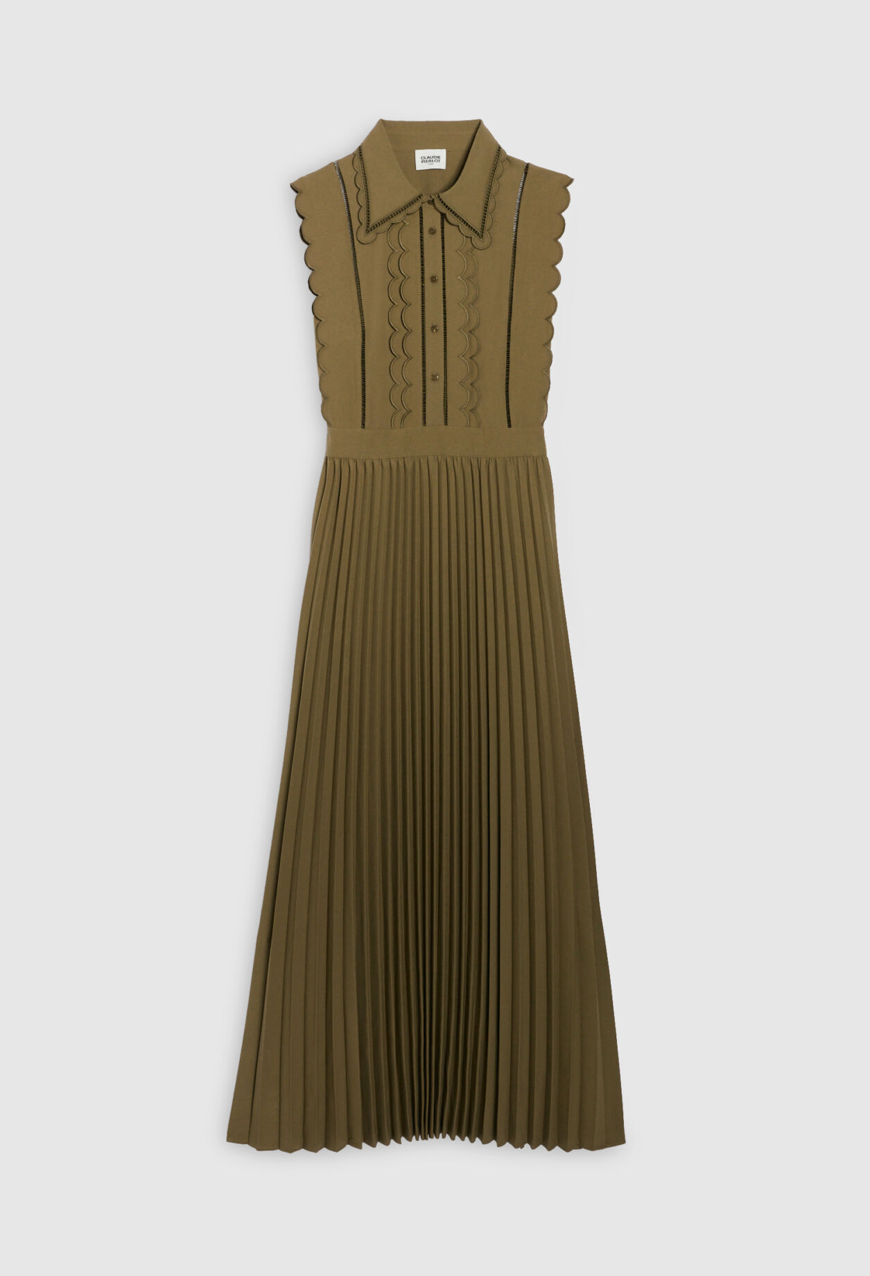 Long khaki dress