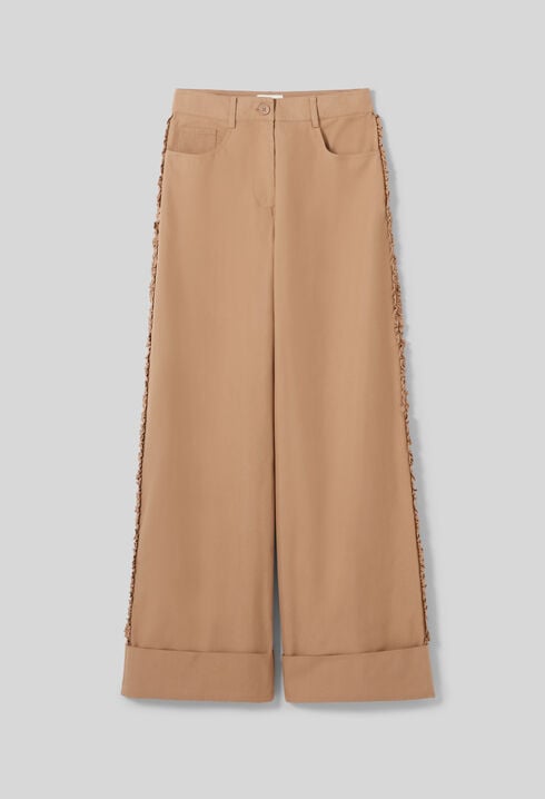 Wide-leg trousers