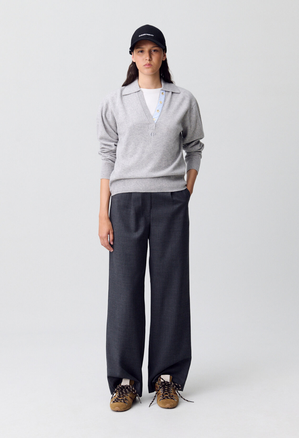 Wool Polo Jumper