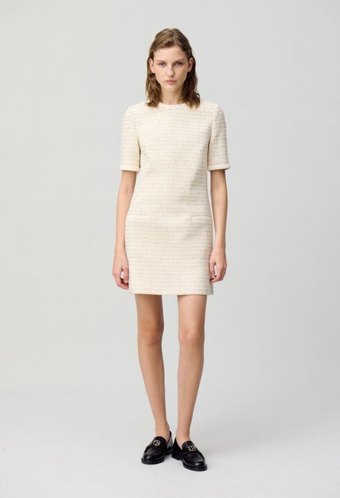 Short tweed dress