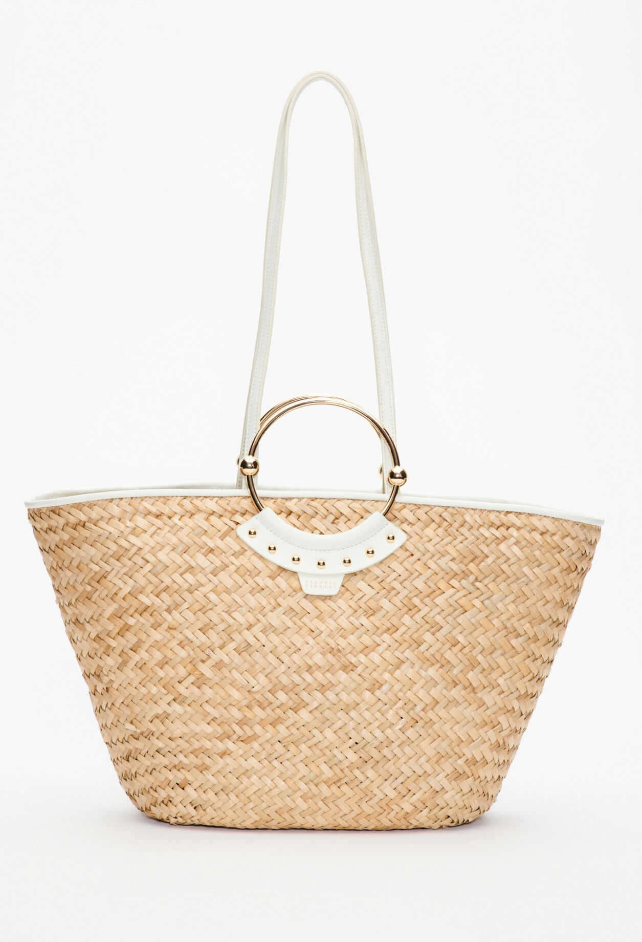 Large straw basket
