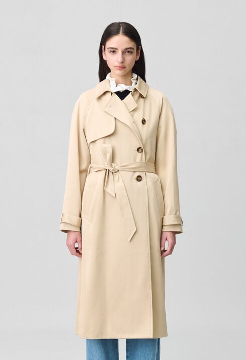 Classic 7/8 Trench Coat