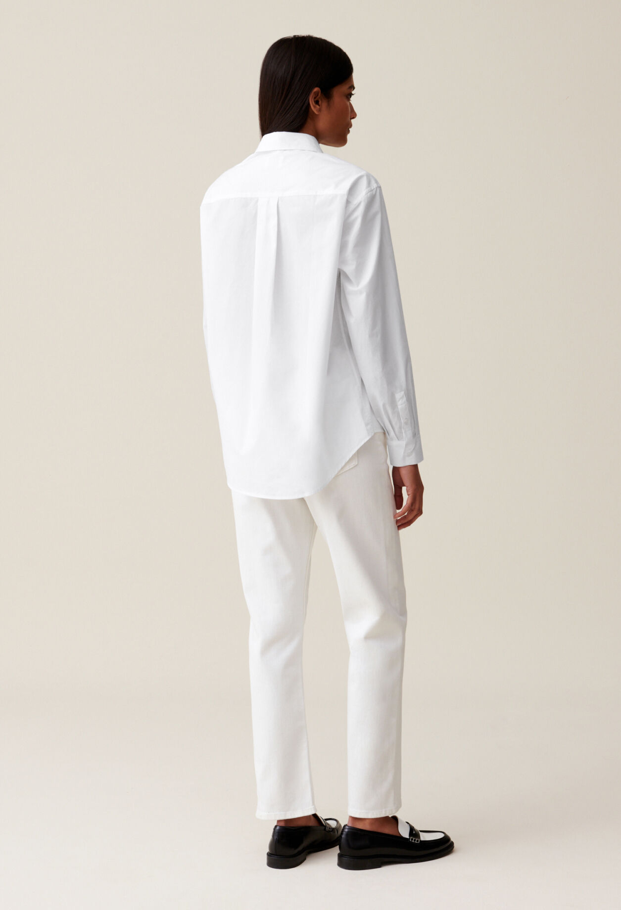 White Toto Jean shirt