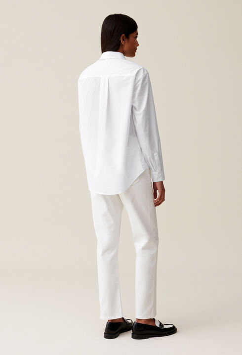 White Toto Jean shirt
