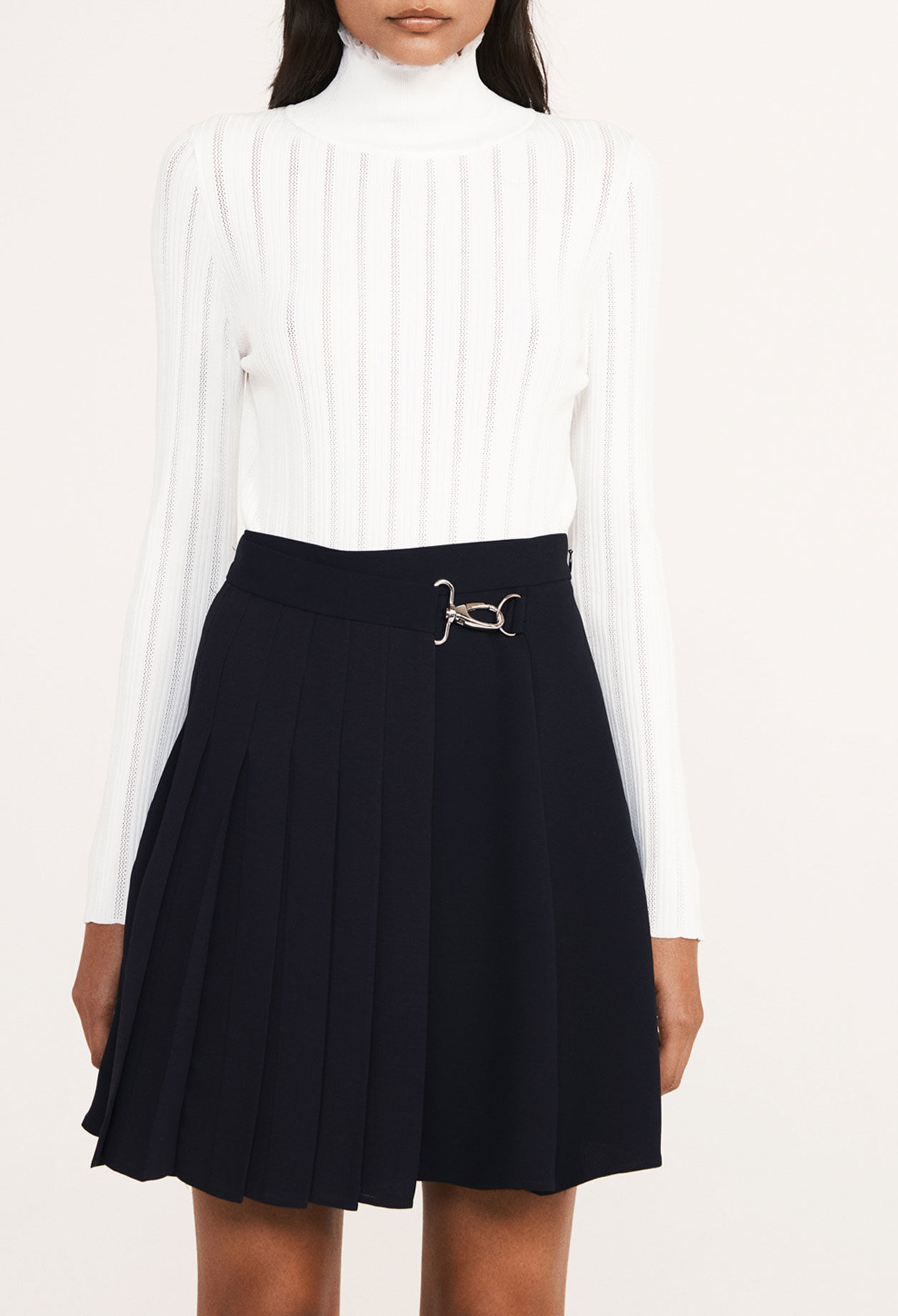 High-neck jumper