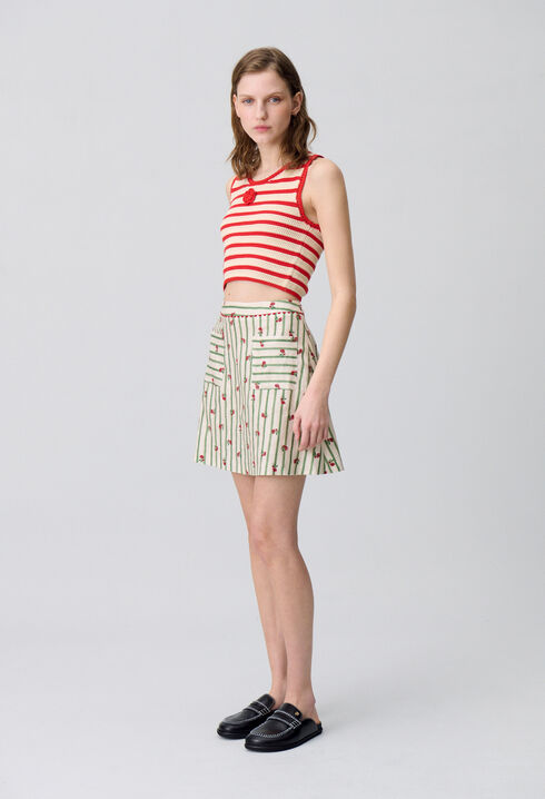 A-line Mini Skirt